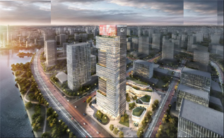 中國自貿區(qū)信息港總部大廈   15.5萬平米